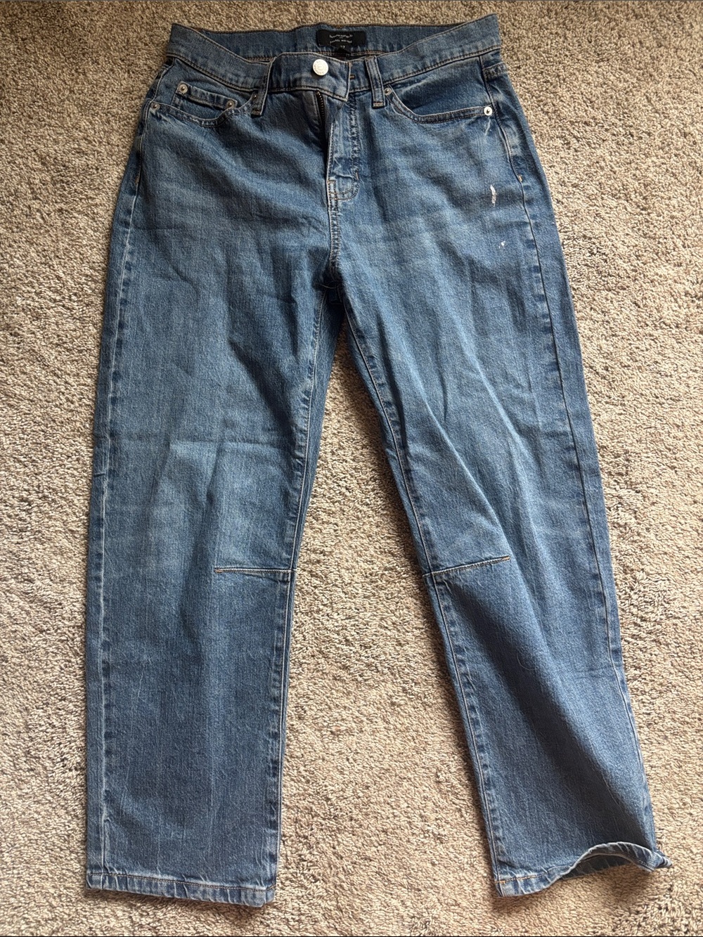 Banana Republic Straight-Leg Women’s Jeans - Blue Denim